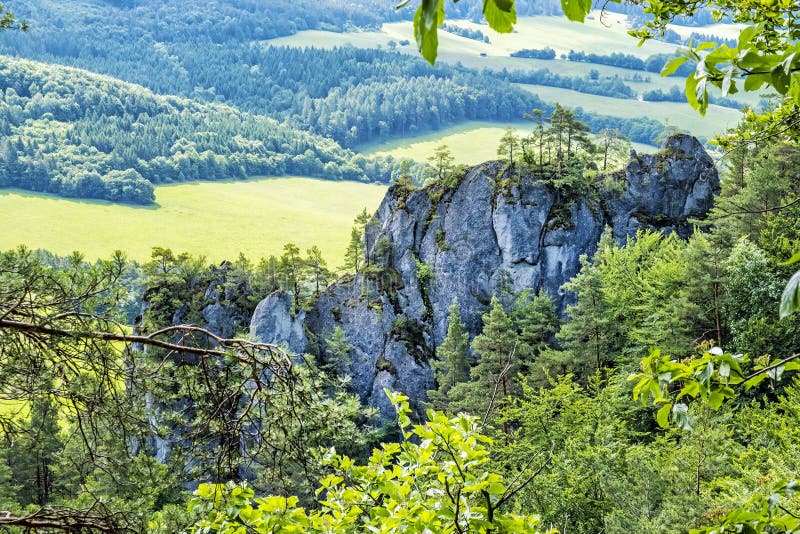 Súľovské skaly, Slovensko, téma turistika