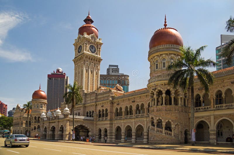 Sultan Abdul Samad Building In Kuala Lumpur Stock ...