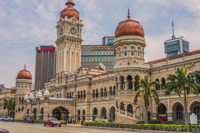 Sultan Abdul Samad construisant Kuala Lumpur Malaysia image libre de droits Sultan Abdul Samad construisant Kuala Lumpur Malaysia image libre de droits