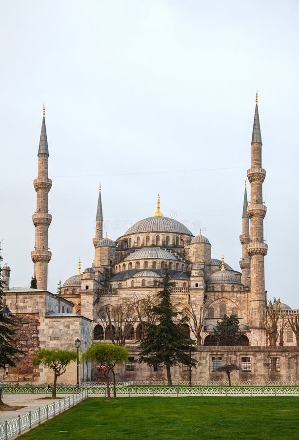 Sultan Ahmed Mosque (Blue Mosque) in Istanbul in the morning