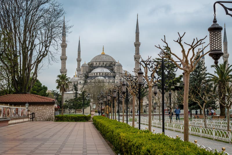 Sultan Ahmed Mosque/mesquita azul, Istambul, Turquia foto de stock royalty free Sultan Ahmed Mosque/mesquita azul, Istambul, Turquia foto de stock royalty free