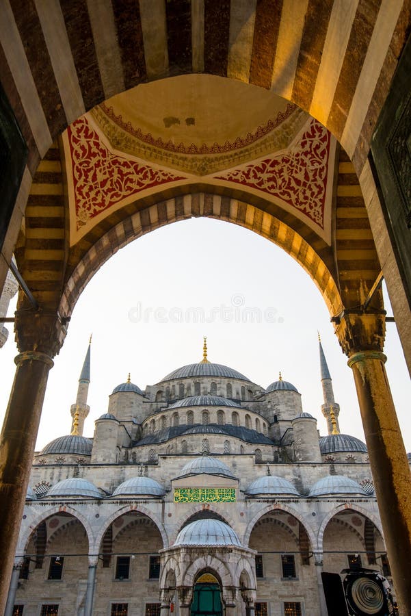 Sultan Ahmed Mosque - mesquita azul - Istambul, Turquia imagem de stock Sultan Ahmed Mosque - mesquita azul - Istambul, Turquia imagem de stock