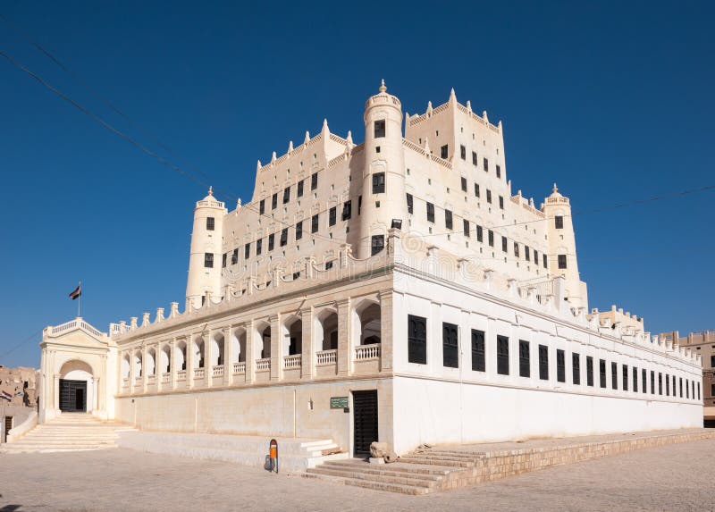 Sultan Al Kathiri palace in Seiyun, Yemen