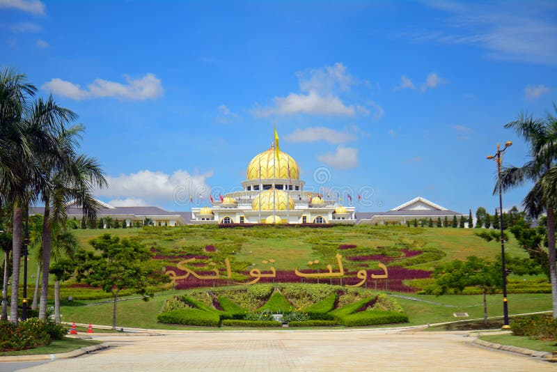 Sultan's palace, Kuala Lumpur, Malaysia royalty free stock photo