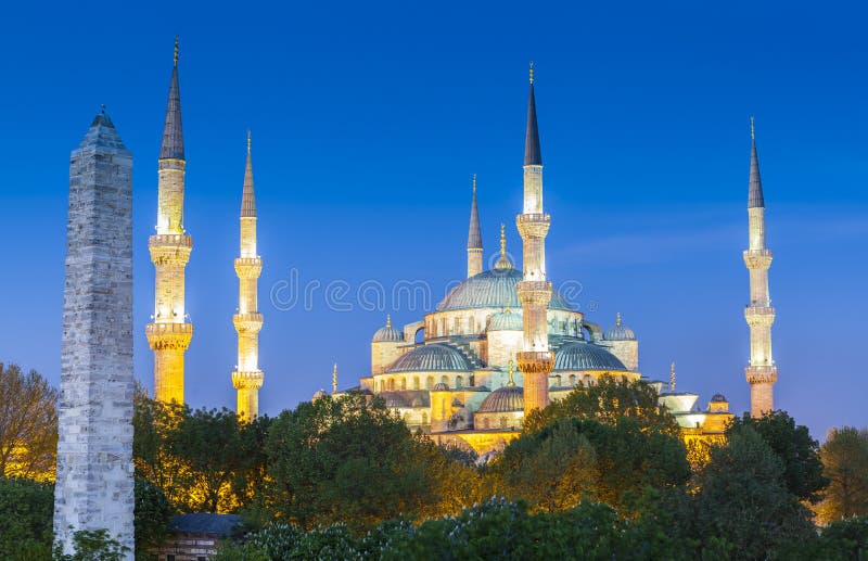Sultanahmet Camii/mesquita azul, Istambul, Turquia fotografia de stock royalty free Sultanahmet Camii/mesquita azul, Istambul, Turquia fotografia de stock royalty free