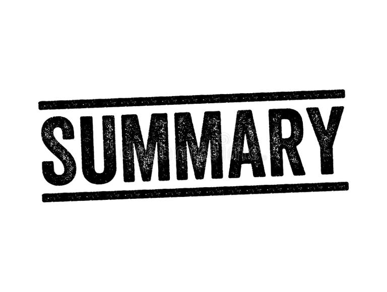 Summary Points Stock Illustrations – 562 Summary Points Stock ...