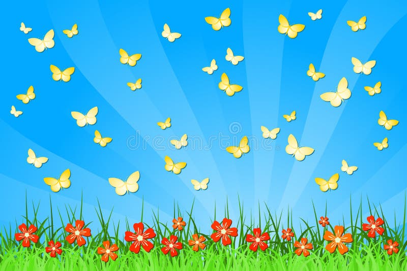 Summer vector illustration