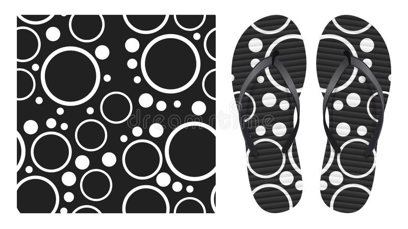 Flip Flop Clip Art Black And White