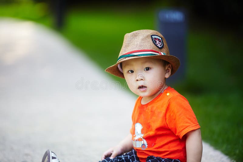 Summer baby boy stock image. Image of childhood, blue 54968043