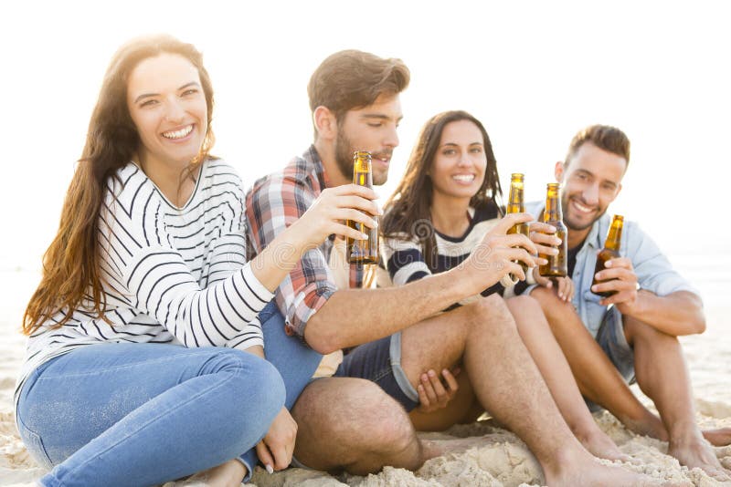 Summer is Better with a Cold Beer Stock Image Image of drinking