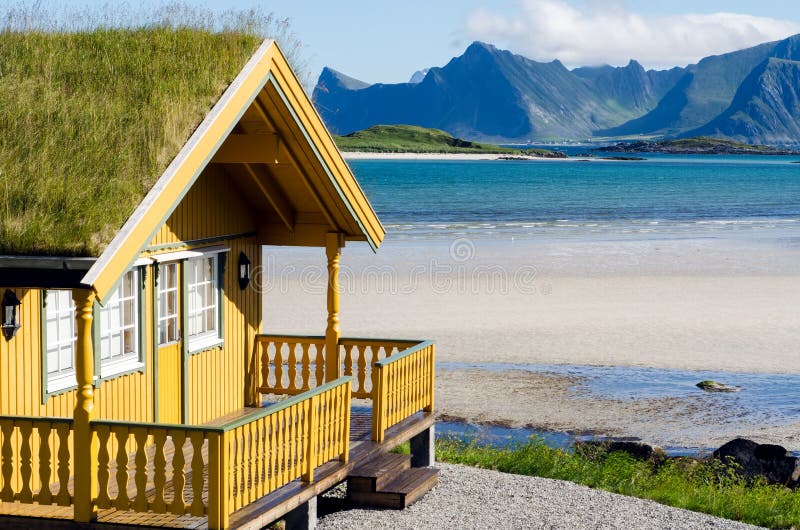 Summer cottage on the Lofoten