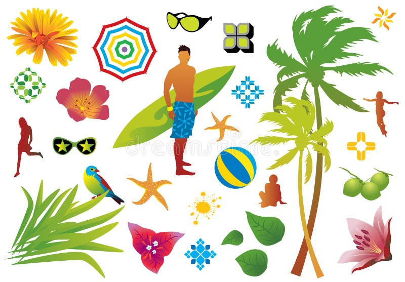 Summer design elements