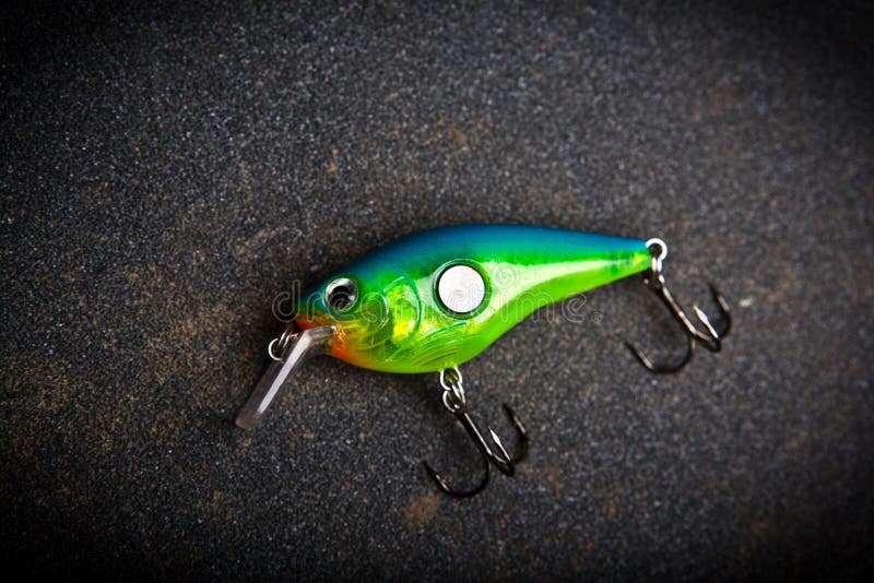 Summer Fishing Plastic Bait Fish Stock Image Image of knot, plastic