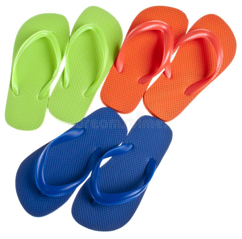 Summer flip flops stock image. Image of flop, word, shoes - 25497865