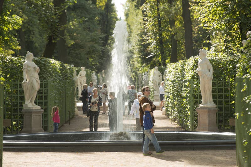 Summer Garden in Sankt Petersburg