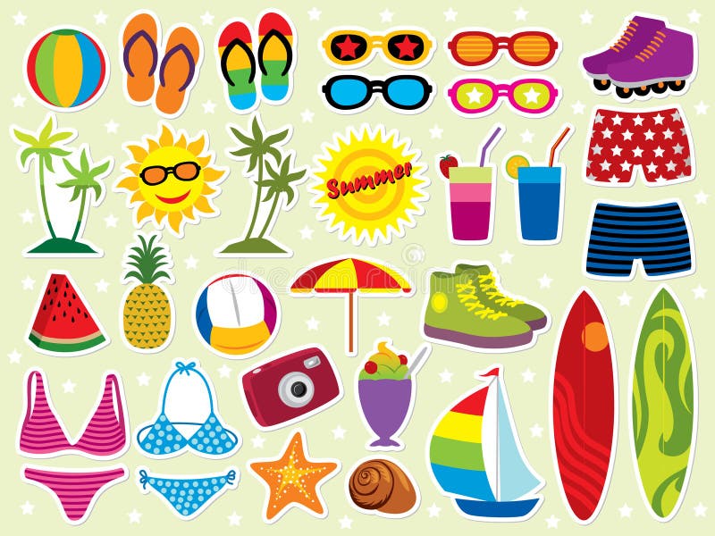Summer Holidays vector illustration Summer Holidays vector illustration