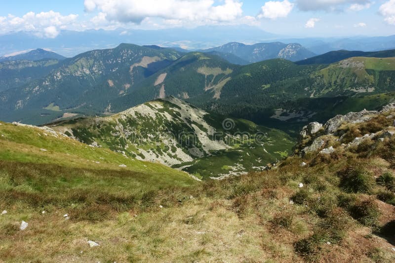 Summer landscape in Jasna.