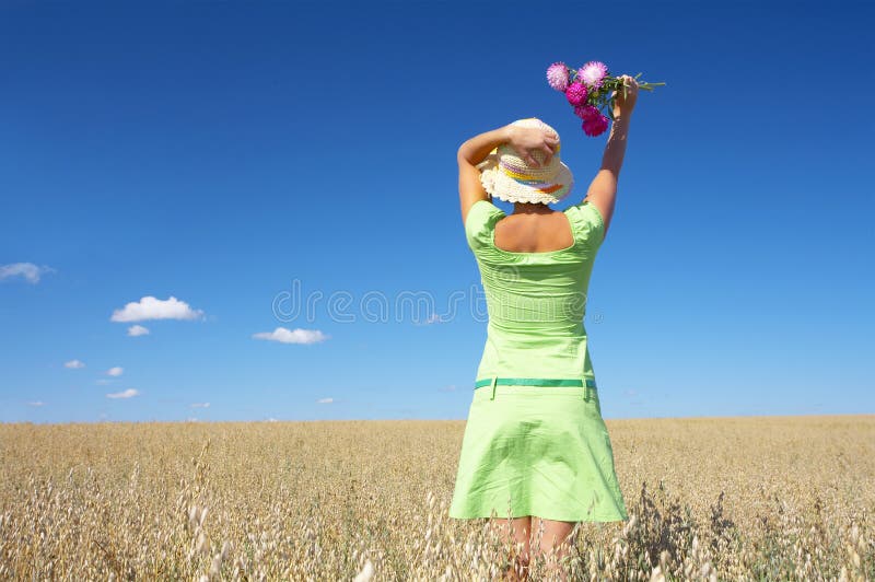 Summer mood royalty free stock image