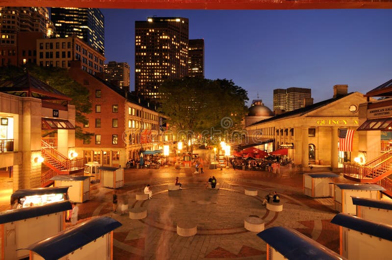 Summer Night Out At Faneuil Hall Editorial Photo Image 22851926
