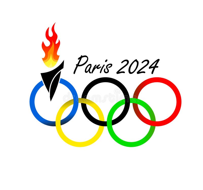Summer Olympics 2024. PARIS, FRANCE, Hand Drawing. Not AI . Vector Illustration. Editorial