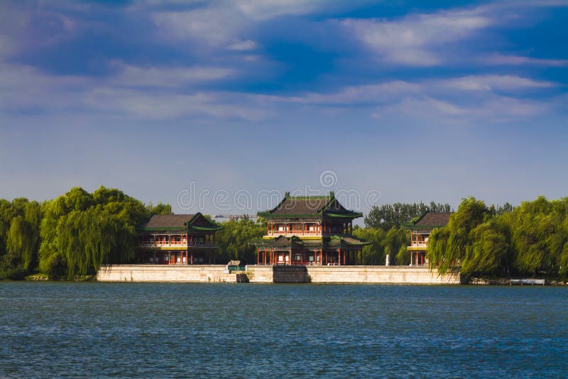 The summer palace beijing China in summer