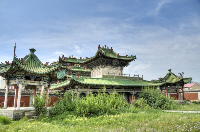 The summer Palace in Ulan Bator, Mongolia. The summer Palace in Ulan Bator, Mongolia