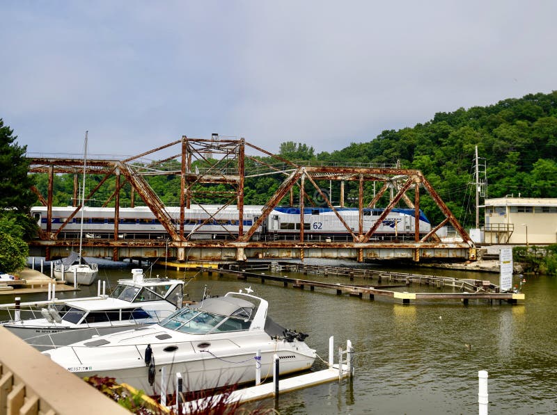 Michigan City Railroad Bridge Over Trail Creek 2