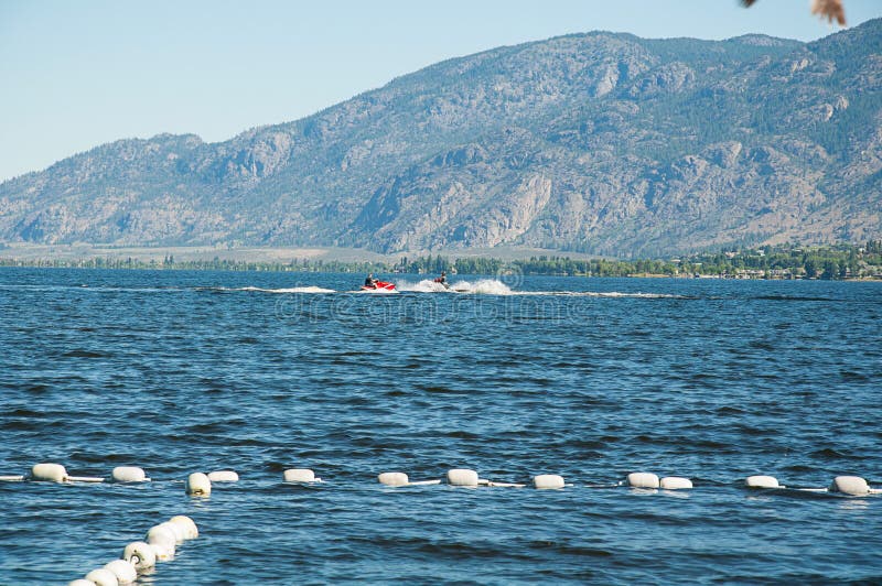 Summer recreation on lake royalty free stock photos Summer recreation on lake royalty free stock photos