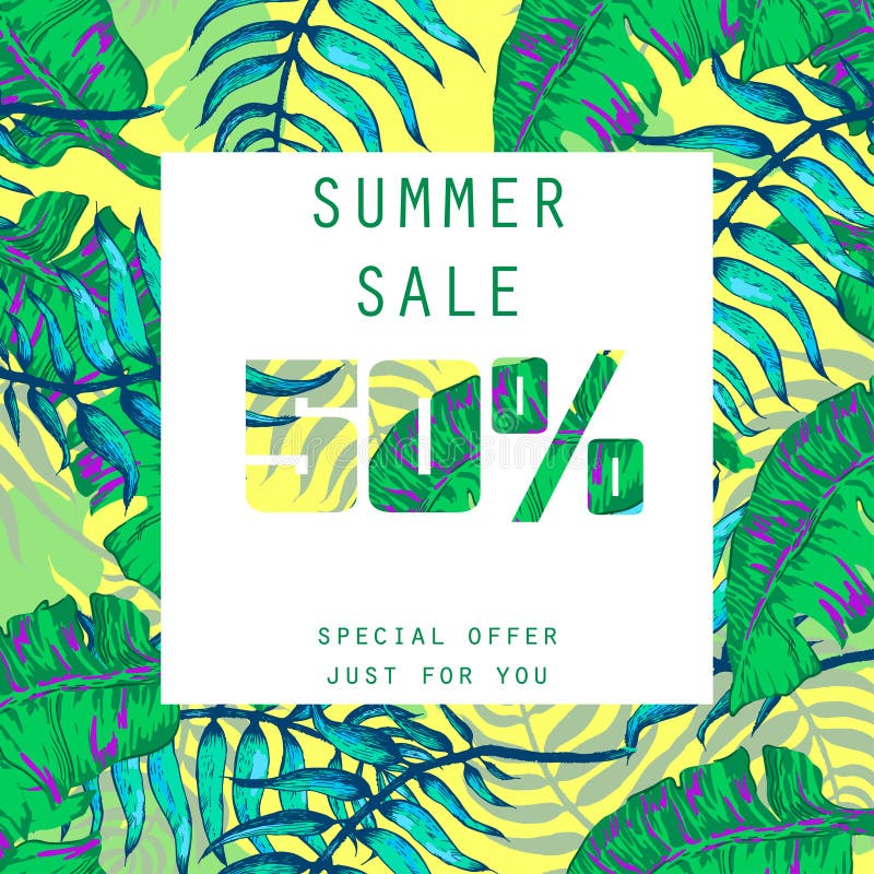Summer sale Design royalty free illustration Summer sale Design royalty free illustration