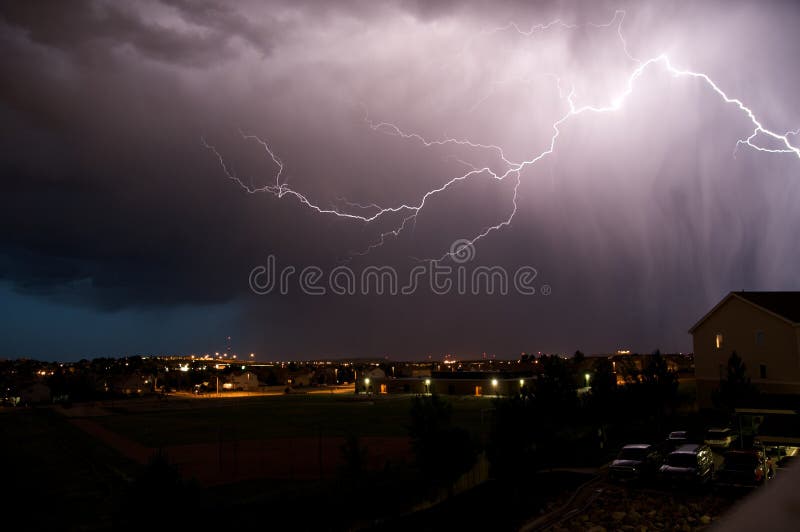 Summer Storm royalty free stock photos Summer Storm royalty free stock photos
