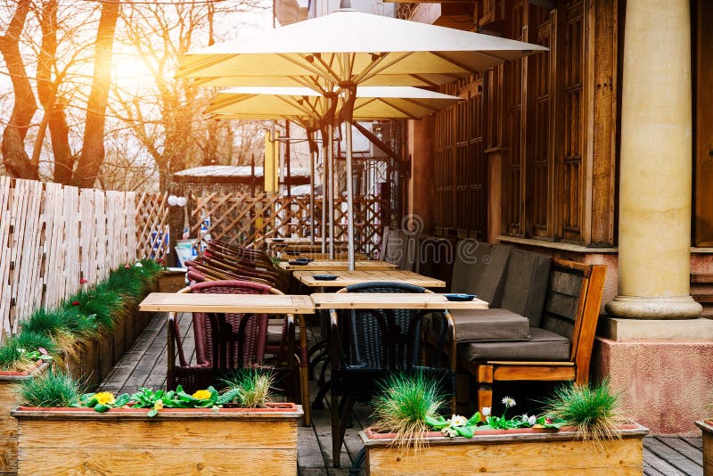 Summer terrace cafe stock photography Summer terrace cafe stock photography