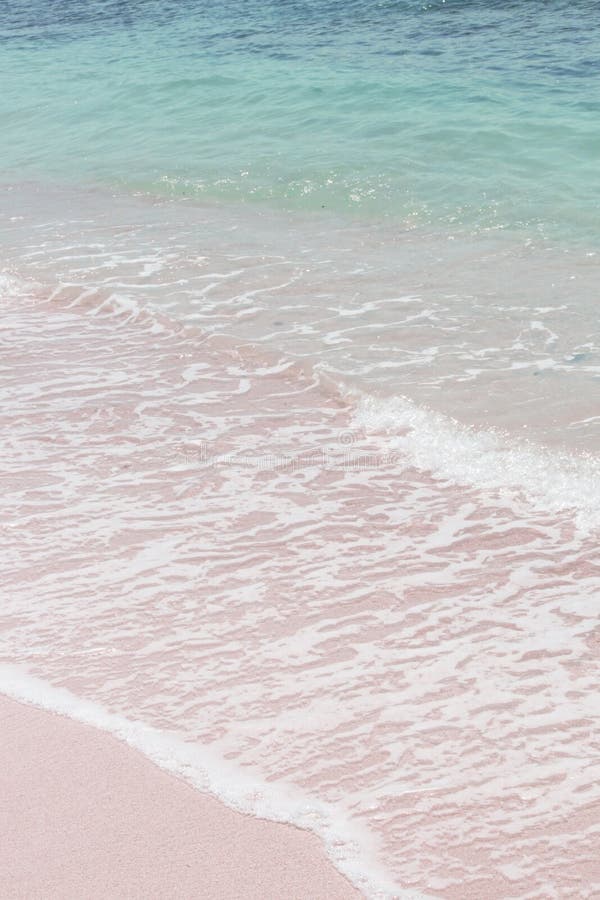 Beautiful Sandy Beach, Clean Ocean Wather Stock Image - Image of calm ...