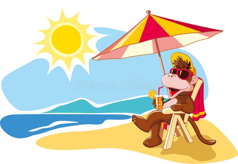 Image result for summer vacation cartoon