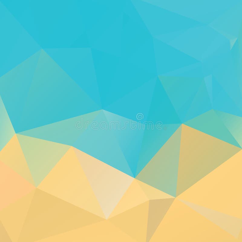 Summer vector gradient background stock illustration