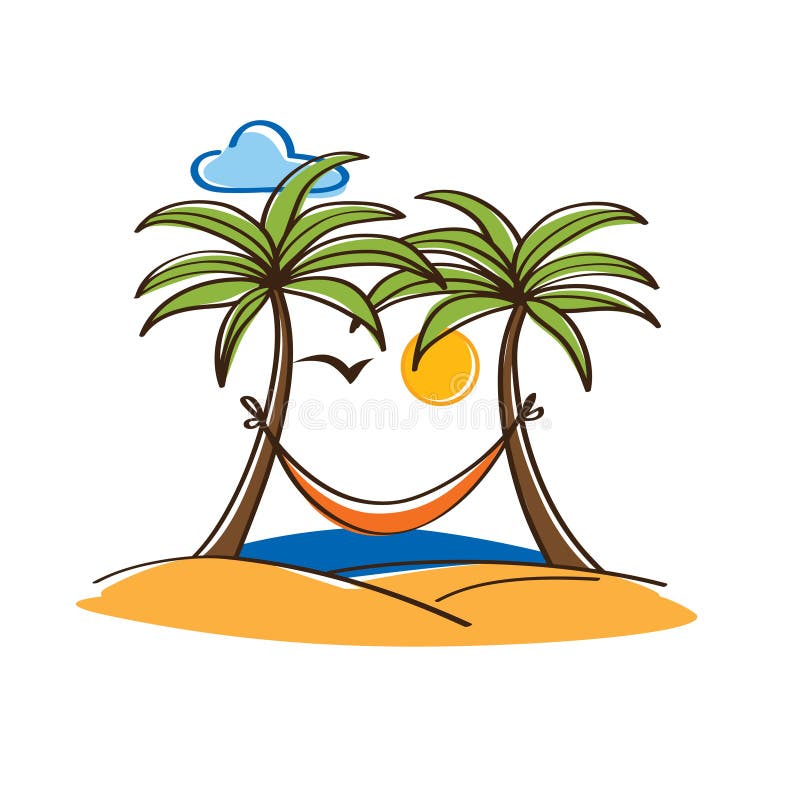 Summer Stock Vector Illustration Of Vacation Landmark 37135797