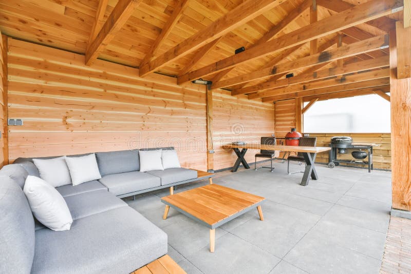 Summer veranda design stock photo. Image of elegance 234515980