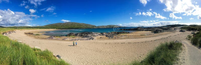 Summers day on Derrynane beach, county kerry Ireland