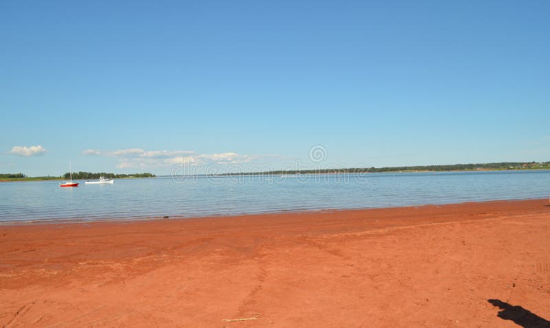 Summer on Prince Edward Island: View of West River from Rice Point stock photo Summer on Prince Edward Island: View of West River from Rice Point stock photo