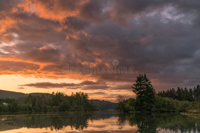 Sunset at Mud Bay