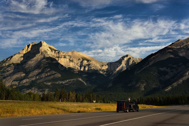 Summmer In National Park Rockies Mountains Stock Photo Image Of