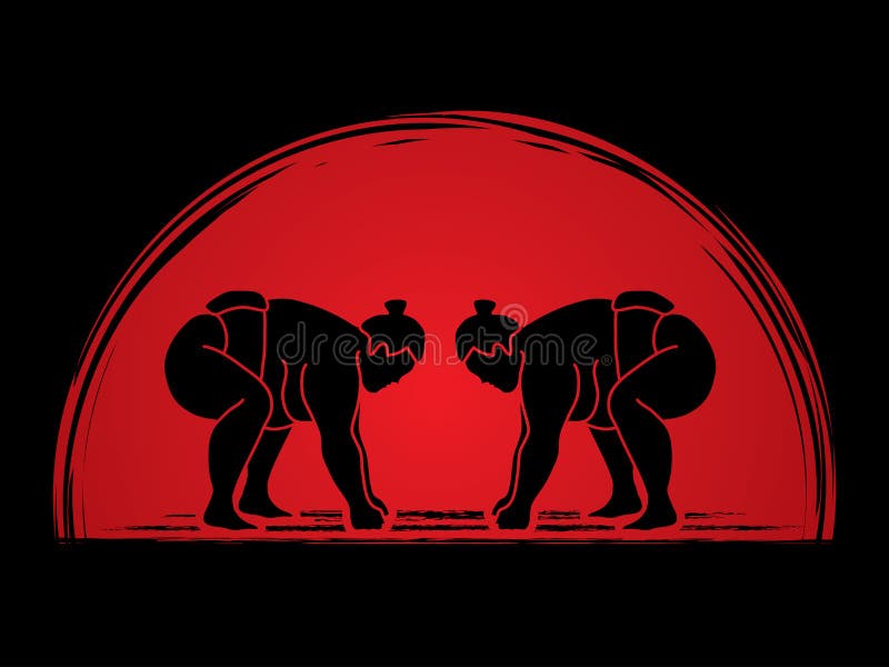 sumo royaltyfri illustrationer sumo royaltyfri illustrationer
