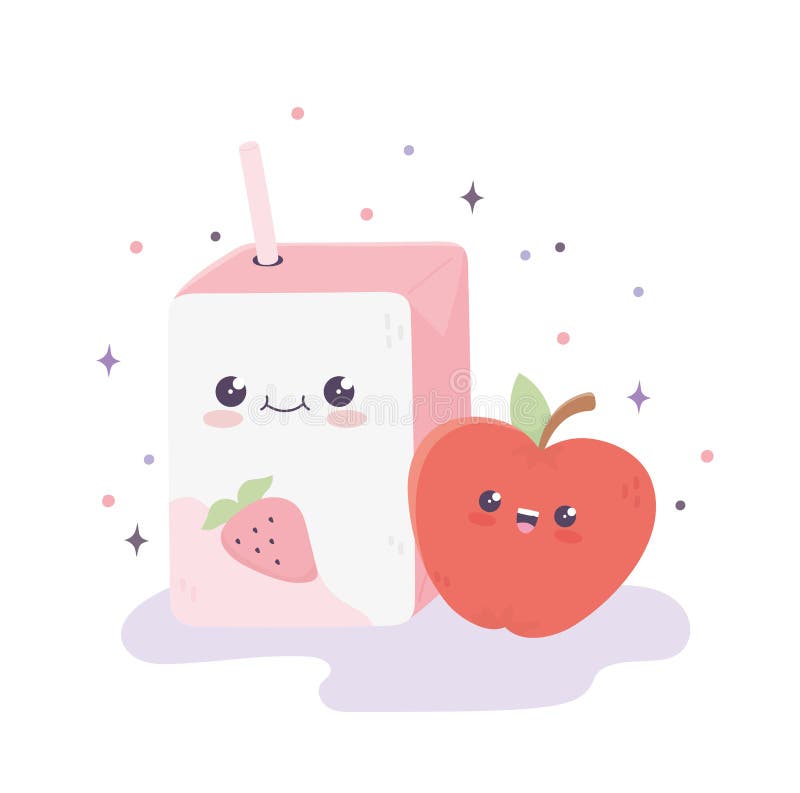 Caixa De Suco Kawaii Com Desenho Animado Fofo Palha ícone Isolado Em Fundo  Branco Ilustração do Vetor - Ilustração de bebida, bebê: 179594650