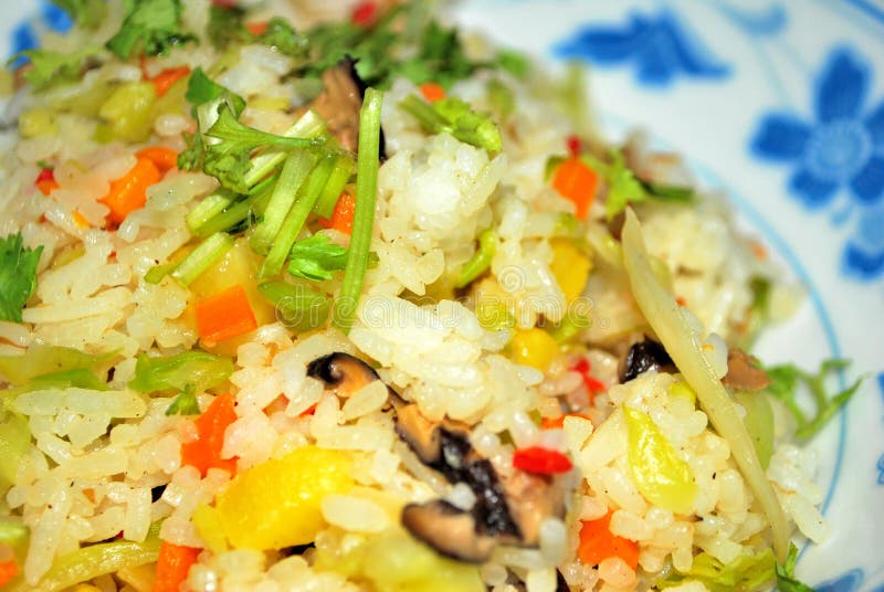 Sumptuous pineapple fried rice royalty free stock images