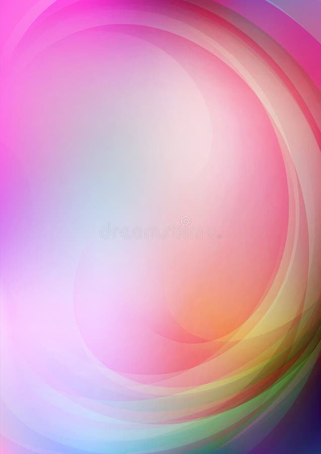 Sumário curvado com fundo colorido ilustração do vetor Sumário curvado com fundo colorido ilustração do vetor