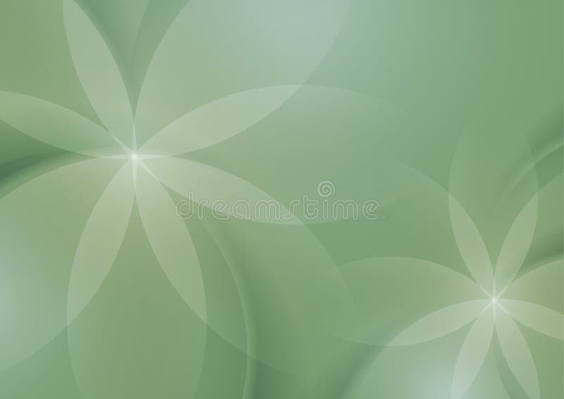 Sumário floral em Sage Green Background ilustração do vetor Sumário floral em Sage Green Background ilustração do vetor