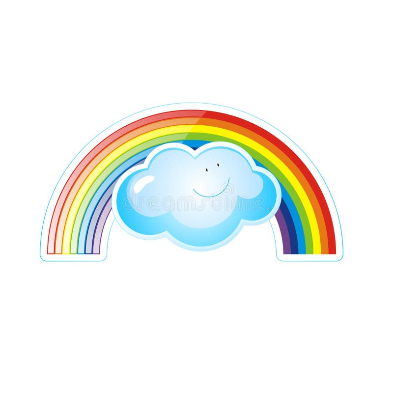 Arco-íris ilustração do vetor