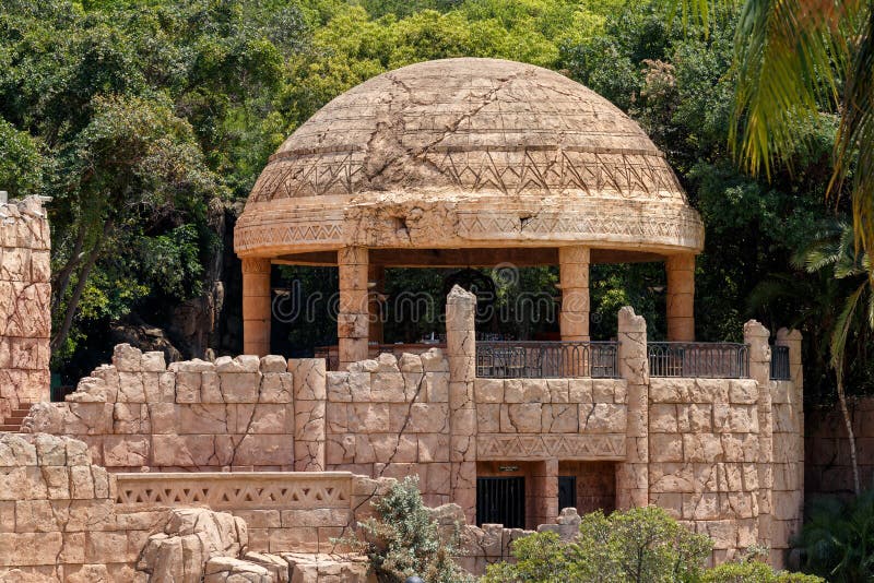 Sun City, The Palace of Lost City, South Africa royalty free stock photo Sun City, The Palace of Lost City, South Africa royalty free stock photo
