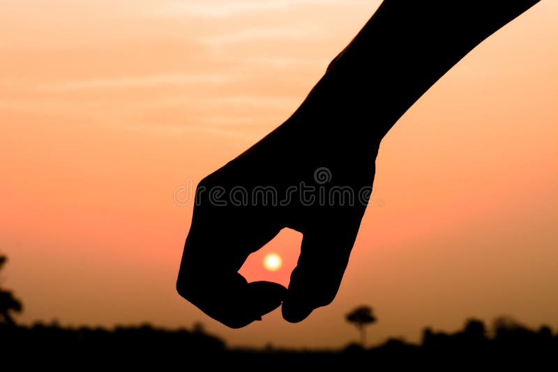 Sun a disposizione fotografie stock Sun a disposizione fotografie stock
