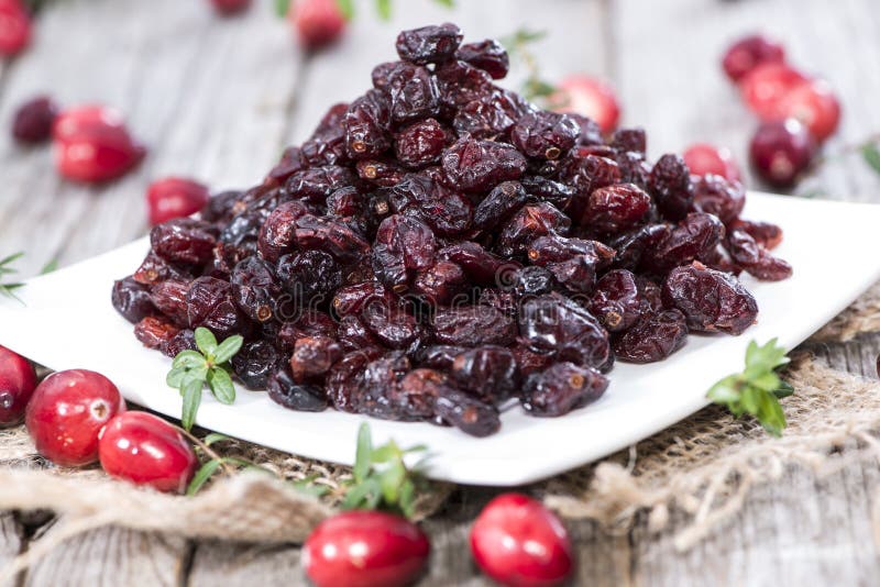 Sun dried Cranberries stock photo. Image of macro, healthy 35304998