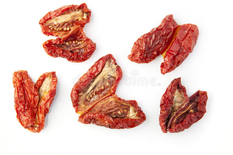 Sun Dried Tomatoes stock photo. Image of food, ingredient 17948782